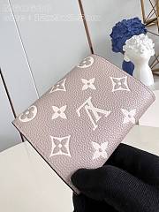 Fortok Louis Vuitton Victorine Wallet Beige & Cream M60688 12x9x2.5cm - 3