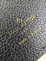 Fortok Louis Vuitton Victorine Wallet Black & Beige M60688 12x9x2.5cm - 6