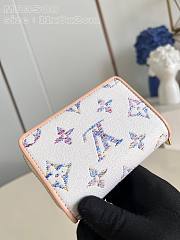 Fortok Louis Vuitton Lou Wallet Multicolor White M83500 11x8x2cm - 3