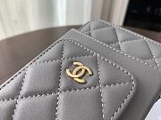 Fortok Chanel Phone Bag in Grey AP0990 18.5×9×3cm  - 5