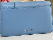 Fortok Bvlgari Serpenti Forever Shoulder Bag in Blue 291401 20x12x4cm - 2