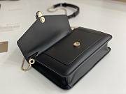 Fortok Bvlgari Serpenti Forever Shoulder Bag in Black 291401 20x12x4cm - 4