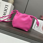 Fortok Loewe Flamenco Purse Mini Bag Pink 23x17x5.5cm - 3