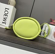 Fortok Loewe Flamenco Purse Mini Bag Green Neon 23x17x5.5cm - 6