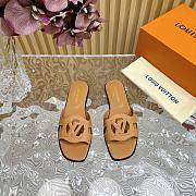 Fortok Louis Vuitton Isola Flat Mules Brown - 2