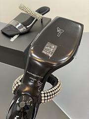 Fortok Alexander Wang Julie transparent Crystal Sandals - 4