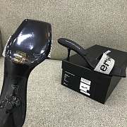 Fortok Alexander Wang Square Head Diamond Slippers - 4