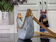 Fortok Louis Vuitton Loop Bag Monogram Sky Blue Denim M24846 23x13x6cm - 4