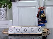 Fortok Louis Vuitton Pochette Accessories Bag Multicolor White M40712 23x13x4cm - 5