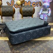 Fortok Louis Vuitton Trio Messenger Black Monogram Eclipse Canvas & Monogram Eclipse Reverse M69443 25x18.5x7cm  - 5