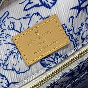 Fortok Louis Vuitton OnTheGo MM Bag Lagoon Blue M11262 35x27x14cm - 2