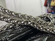 Fortok Louis Vuitton Go-14 Twist MM Bag Black Patent Leather M25046 23x16x10cm - 3
