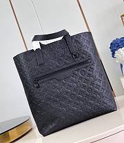 Fortok Louis Vuitton Excursion Tote Bag Black Monogram Shadow M24777 33x37x13cm - 1