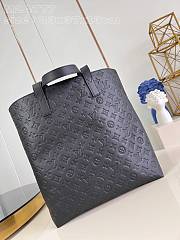 Fortok Louis Vuitton Excursion Tote Bag Black Monogram Shadow M24777 33x37x13cm - 4