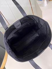 Fortok Louis Vuitton Excursion Tote Bag Black Monogram Shadow M24777 33x37x13cm - 2
