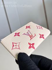 Fortok Louis Vuitton Key Pouch Sunrise Aquarelle M83506 12x7x1.5cm - 5