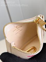 Fortok Louis Vuitton Key Pouch Sunrise Aquarelle M83506 12x7x1.5cm - 3