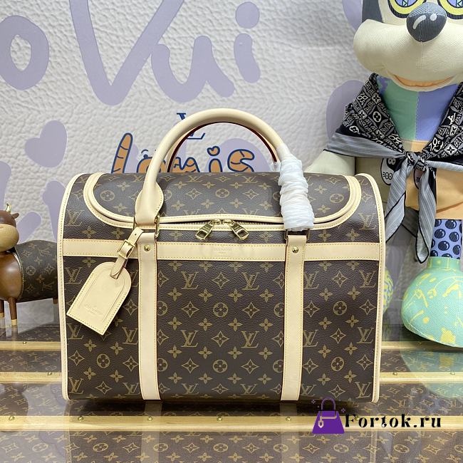 Fortok Louis Vuitton Dog Carrier 40 Bag M45662 44x32x23cm - 1
