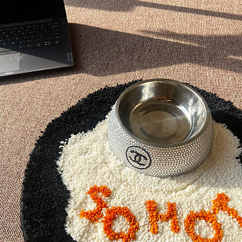 Fortok Chanel  Pet Bowl