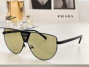 Fortok Prada Sunglasses With Triangle Logo  - 1