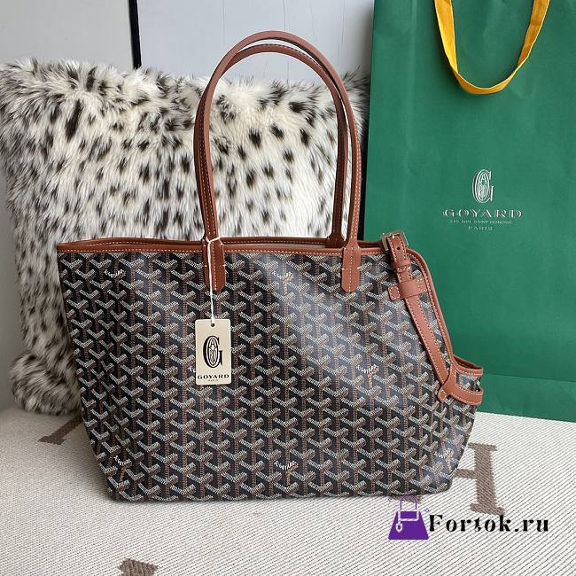 Fortok Goyard Chien Gris Pet Bag in Black Brown/Whie/ Black/ Red/ Green/ Blue/ Yellow - 1