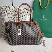 Fortok Goyard Chien Gris Pet Bag in Black Brown/Whie/ Black/ Red/ Green/ Blue/ Yellow - 1