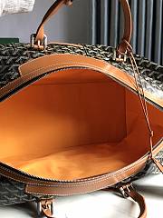 Fortok Goyard Boeing Travel Bag Black & Brown 55x32x22cm - 6