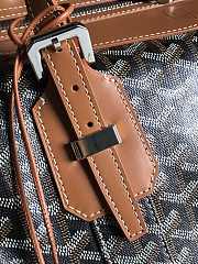 Fortok Goyard Boeing Travel Bag Black & Brown 55x32x22cm - 3