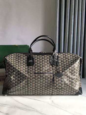 Fortok Goyard Boeing Travel Bag Black 55x32x22cm