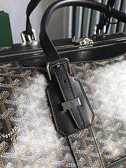 Fortok Goyard Boeing Travel Bag Black 55x32x22cm - 6