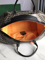 Fortok Goyard Boeing Travel Bag Black 55x32x22cm - 5
