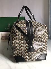 Fortok Goyard Boeing Travel Bag Black 55x32x22cm - 4