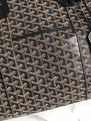 Fortok Goyard Boeing Travel Bag Black 55x32x22cm - 3