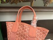 Fortok Goyard Belharra Bag Coral 18x22.5cm - 5