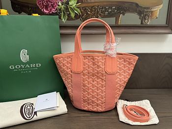 Fortok Goyard Belharra Bag Coral 18x22.5cm