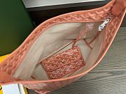 Fortok Goyard Bohème Hobo Bag Coral 33x42x27cm - 4