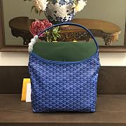 Fortok Goyard Bohème Hobo Bag Blue 33x42x27cm - 1