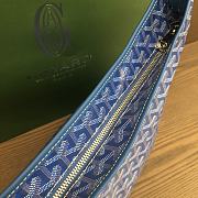 Fortok Goyard Bohème Hobo Bag Blue 33x42x27cm - 4