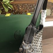 Fortok Goyard Bohème Hobo Bag Black 33x42x27cm - 6
