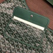 Fortok Goyard Bohème Hobo Bag Green 33x42x27cm - 5