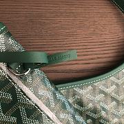 Fortok Goyard Bohème Hobo Bag Green 33x42x27cm - 2