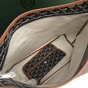 Fortok Goyard Bohème Hobo Bag Black & Brown 33x42x27cm - 4