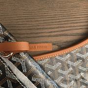 Fortok Goyard Bohème Hobo Bag Black & Brown 33x42x27cm - 3
