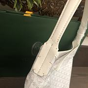 Fortok Goyard Bohème Hobo Bag White 33x42x27cm - 6