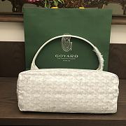 Fortok Goyard Bohème Hobo Bag White 33x42x27cm - 4