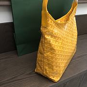 Fortok Goyard Bohème Hobo Bag Yellow 33x42x27cm - 6