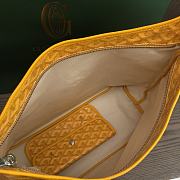 Fortok Goyard Bohème Hobo Bag Yellow 33x42x27cm - 2
