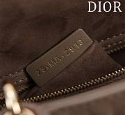 Fortok Dior Lady Small My ABCDior Bag Calfskin Cannage Taupe M0538 20x16x8cm - 3