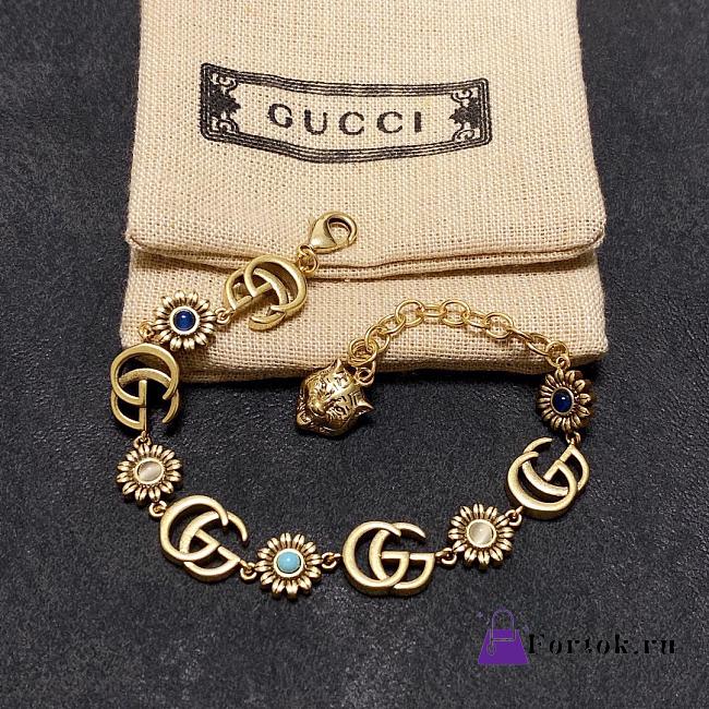 Fortok Gucci GG Flower Bracelet - 1