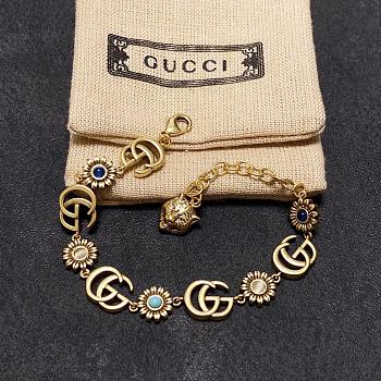 Fortok Gucci GG Flower Bracelet